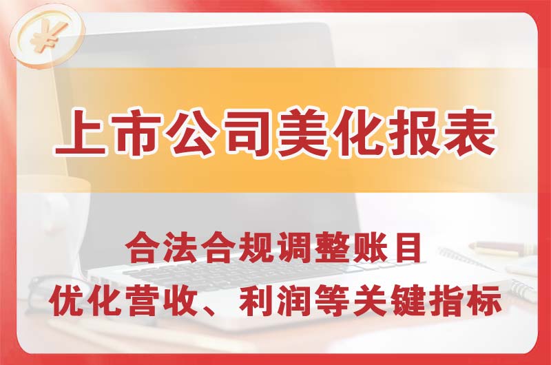 丽江上市公司美化报表